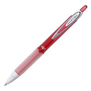 Bolígrafo Uniball Fancy Colors SIGNO 207 retráctil rojo